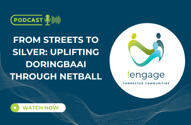 In this episode of the !Engage Connected Communities podcast, host Philip de Bruin is joined by Marsha van Wyk and Shayna Mas...