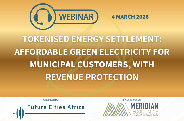 Tokenised Energy Settlement: Affordable Green Electricity for Municipal Customers, with Revenue Protection